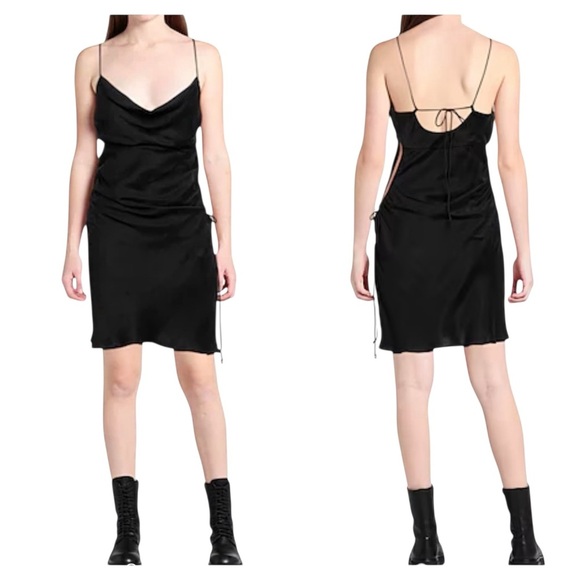For Love And Lemons Dresses & Skirts - For Love & Lemons Kyra Black Cutout Strappy Mini Dress Size Small NWT